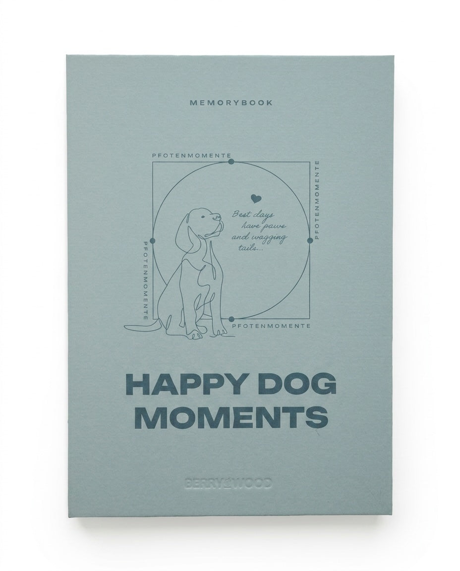 Happy Dog Moments – Dein Hund Tagebuch für besondere Erinnerungen