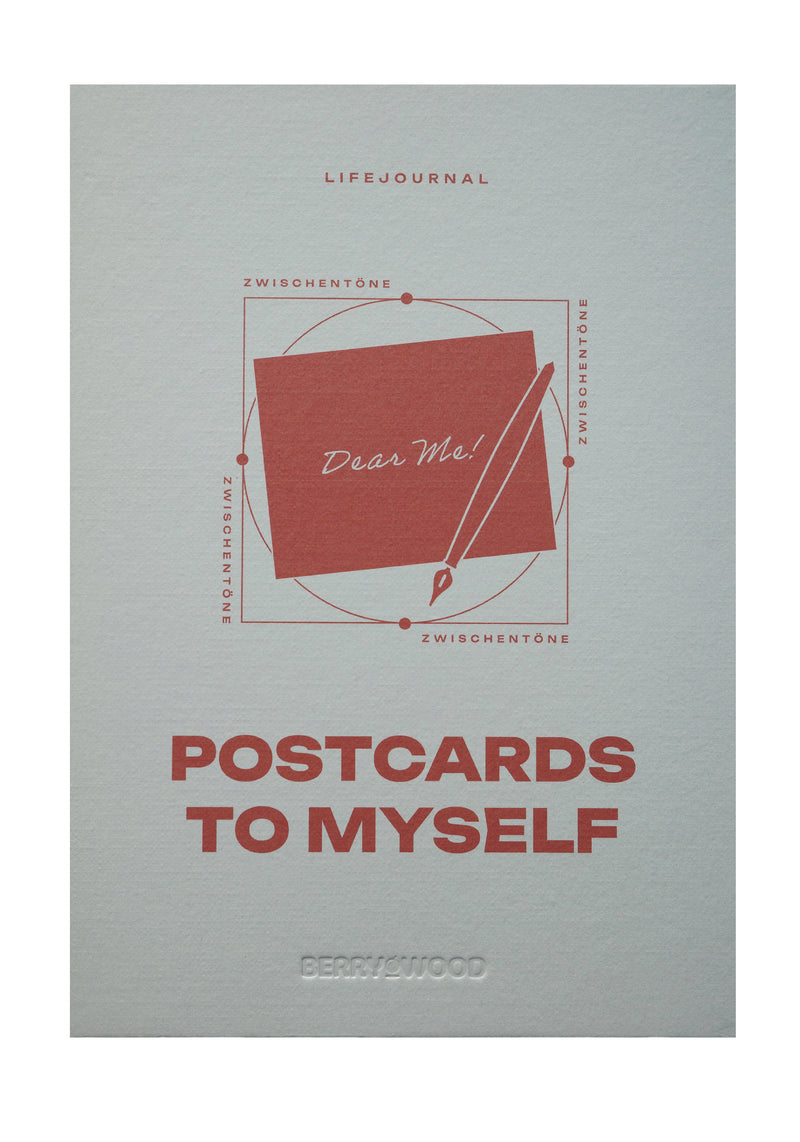 Postcards to Myself - Journal für Selbstreflexion & persönliche Entwicklung