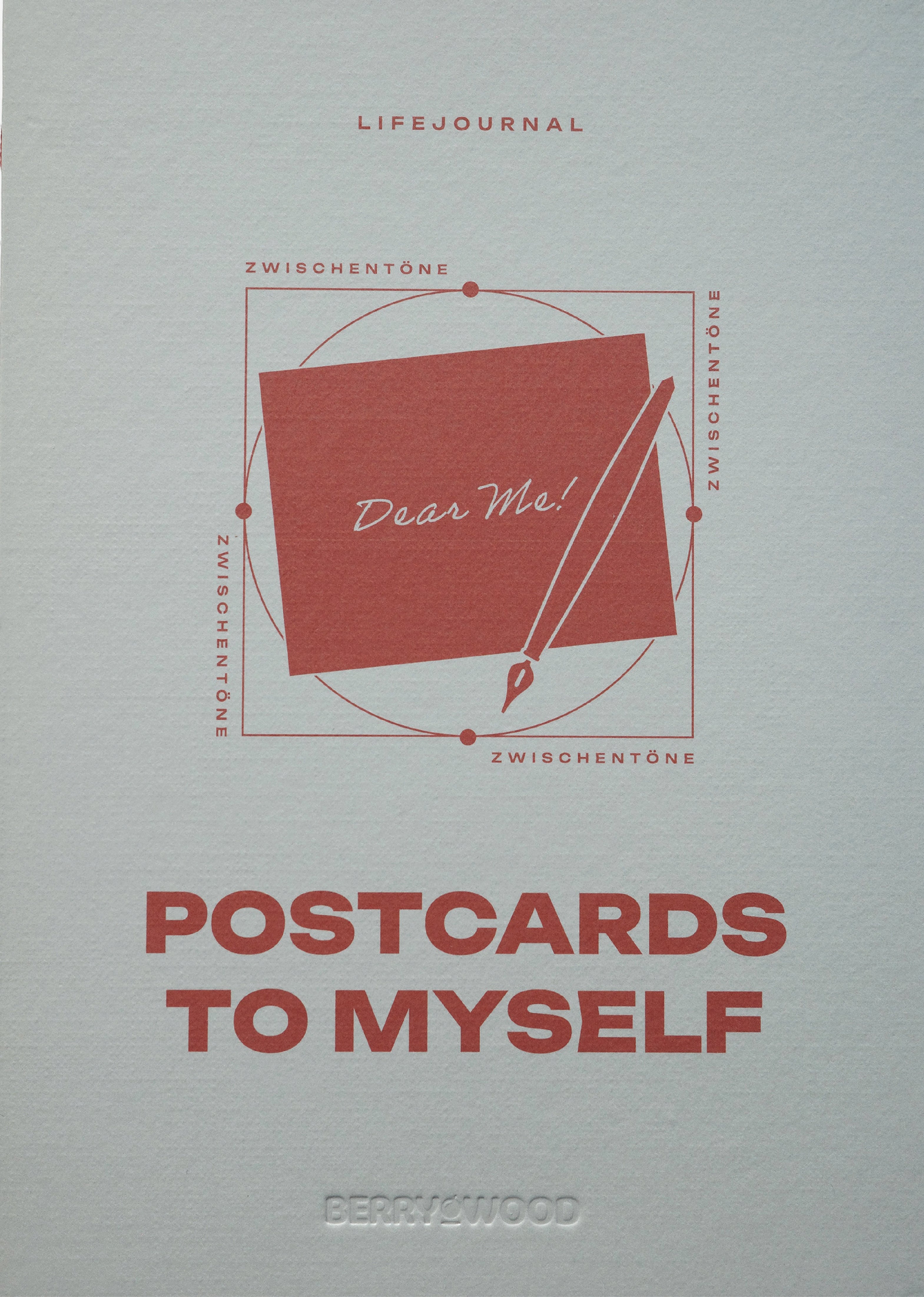 Postcards to Myself Lifejournal – Farbedition Creme/Orange